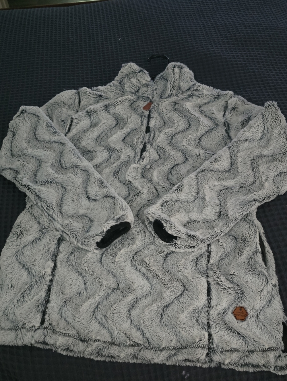 Simply Southern Plush Grey Pullover
